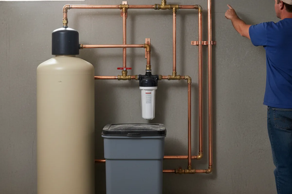 Whole-house water treatment system installed in East Spencer